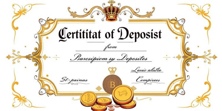 Certificado de depósito