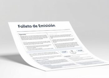 Folleto de emisión