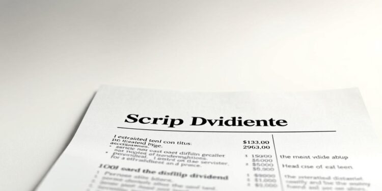 Scrip dividend