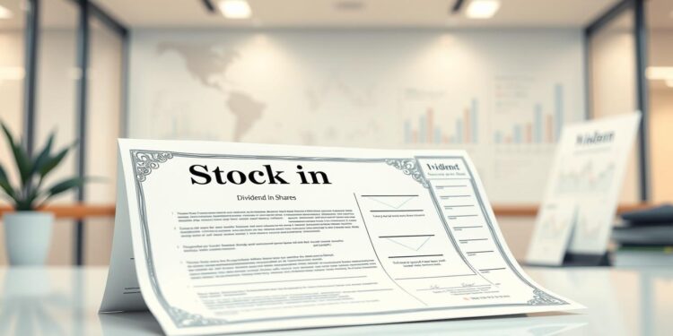 Dividendo en acciones