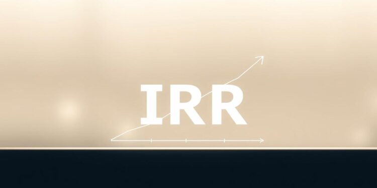 Tasa interna de rendimiento (TIR)