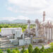 Planta industrial verde