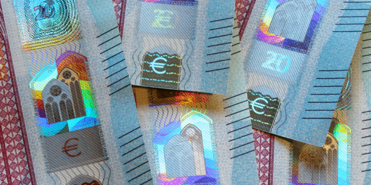 Nuevos billetes de euros