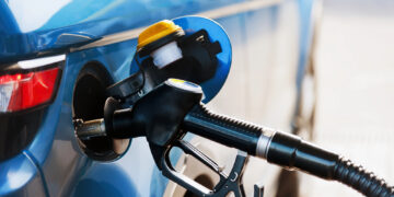 Repostaje en gasolinera
